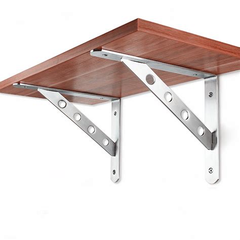 angle shelf brackets metal|angle brackets for floating shelves.